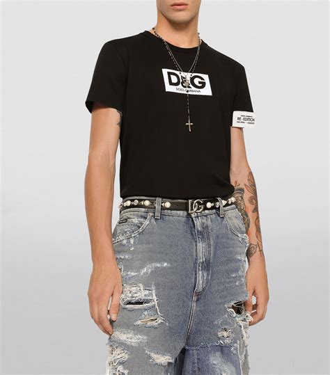 dolce gabbana re edition tshirt|farfetch dolce and gabbana t shirts.